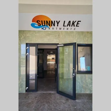 Sunny Lake With Beautiful Sea View